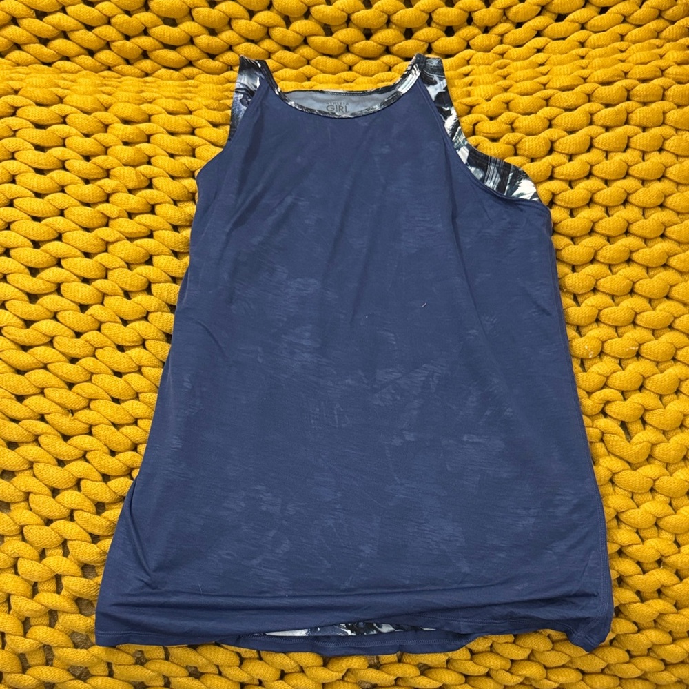 Athleta Kids Navy Tank Top